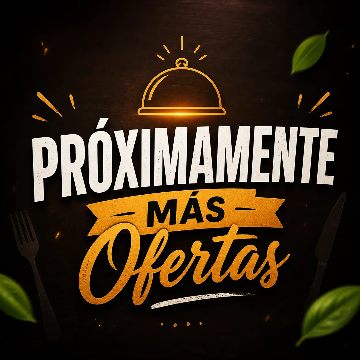Próximamente nuevas promociones